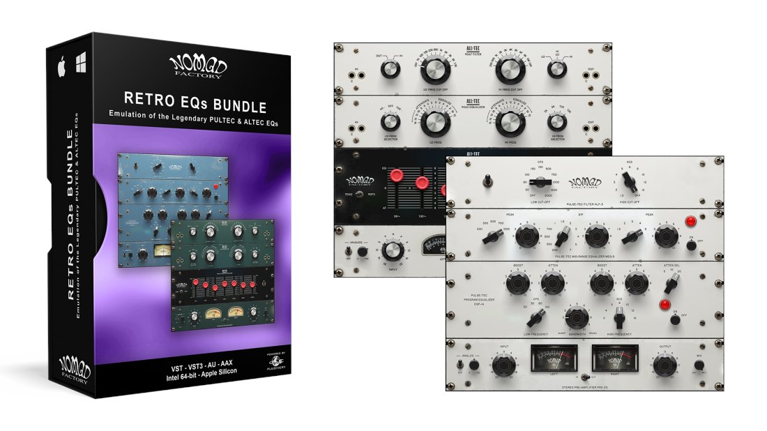 nomadfactory's tweet photo. NEW ! Retro EQs Bundle from Pulse-Tec &amp; All-Tec Major Upgrades https://t.co/1SrlHCRcTa https://t.co/awij8wtnGN