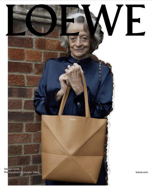 Maggie Smith stars in the new LOEWE Spring Summer 2024 Collection (and it may be the most adorable thing ever)
 
inbella.com/433937/maggie-…
 
#MagazineCovers #PopCulture #SeriousGossips