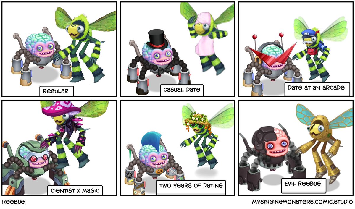 CopydragonOff's tweet photo. Types of Reebug
#reebug #humbug #reebro #mysingingmonsters #msm https://t.co/gYx5Xsk3s4