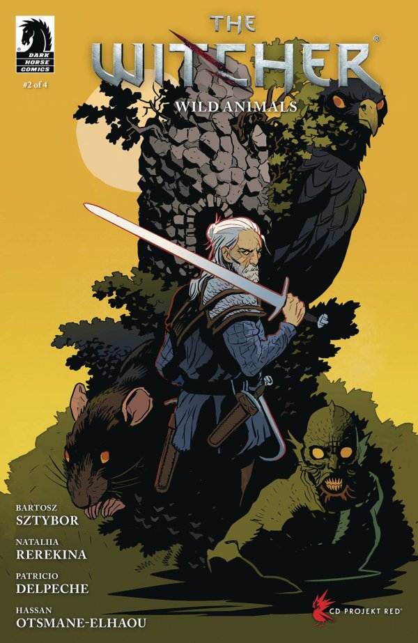 Tomorrow's the day! 🐺 THE WITCHER: WILD ANIMALS #2 with amazing art by @Rerekina09, great colors by Patricio Delpeche and @HassanOE's stylish letters is out October 25th! Check out the amazing set of covers by Natalia Rerekina, Manuele Fior, @sarakipin and @BarbarianLord!