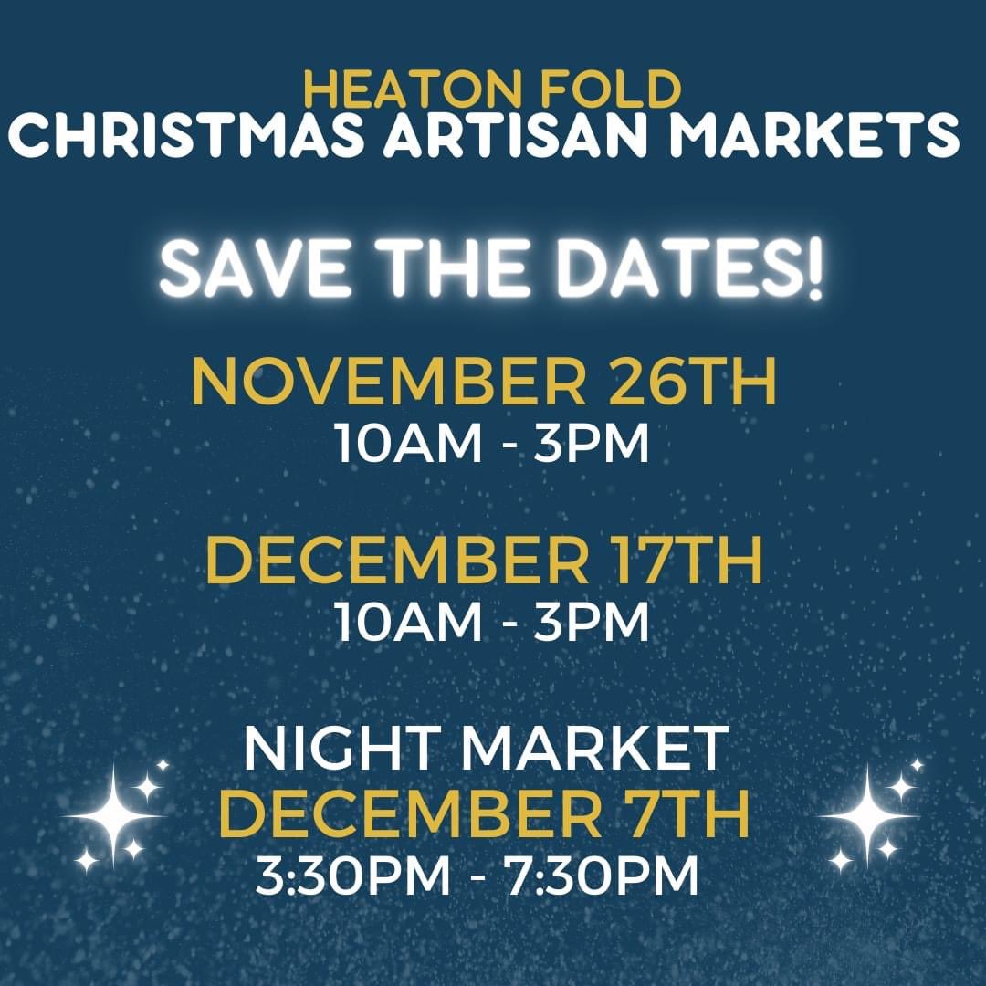 At long last! Our long-awaited Christmas Markets are kicking off this November ✨🎄 Shop locally this Christmas and get yourself some unforgettable gifts, with hot food, live music and mulled wine on-the-go you’re sure to kick this Christmas season off with a bang! 💥