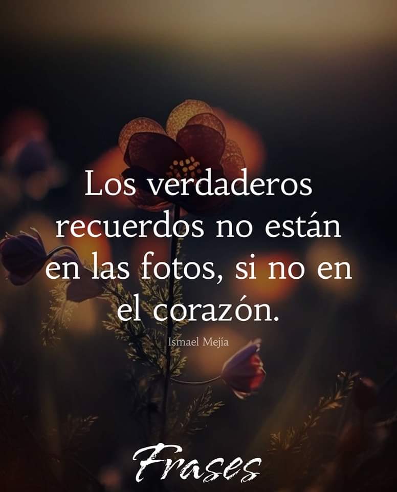 Los verdaderos recuerdos...