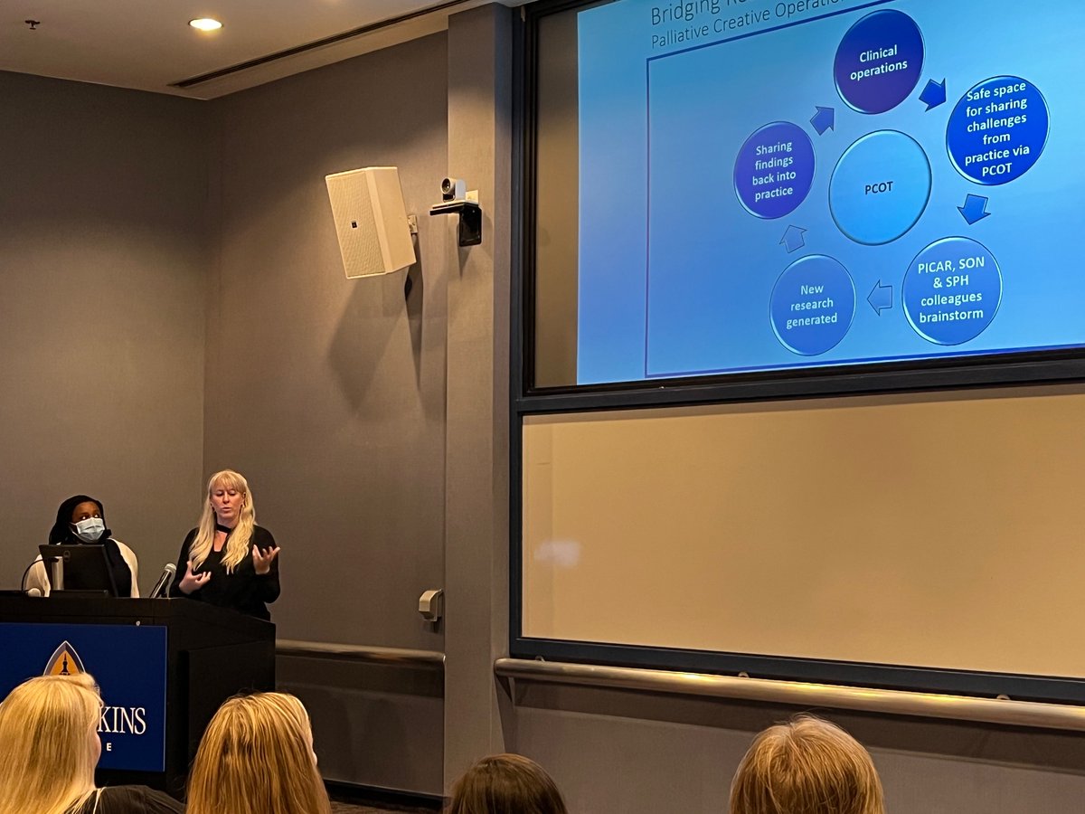Janiece (@janieceltaylor) on Twitter photo Congratulations to the Palliative Care Program at Johns Hopkins Bayview for the Circle of Life Award. Thank you <a href="/DavidSWu1/">David S Wu</a> , <a href="/RebeccaJPW/">Rebecca Wright, PhD, RN²</a> and the team for reminding us of the importance of striving for equity in palliative care and in our health care system in general. Congratulations to the Palliative Care Program at Johns Hopkins Bayview for the Circle of Life Award. Thank you <a href="/DavidSWu1/">David S Wu</a> , <a href="/RebeccaJPW/">Rebecca Wright, PhD, RN²</a> and the team for reminding us of the importance of striving for equity in palliative care and in our health care system in general.