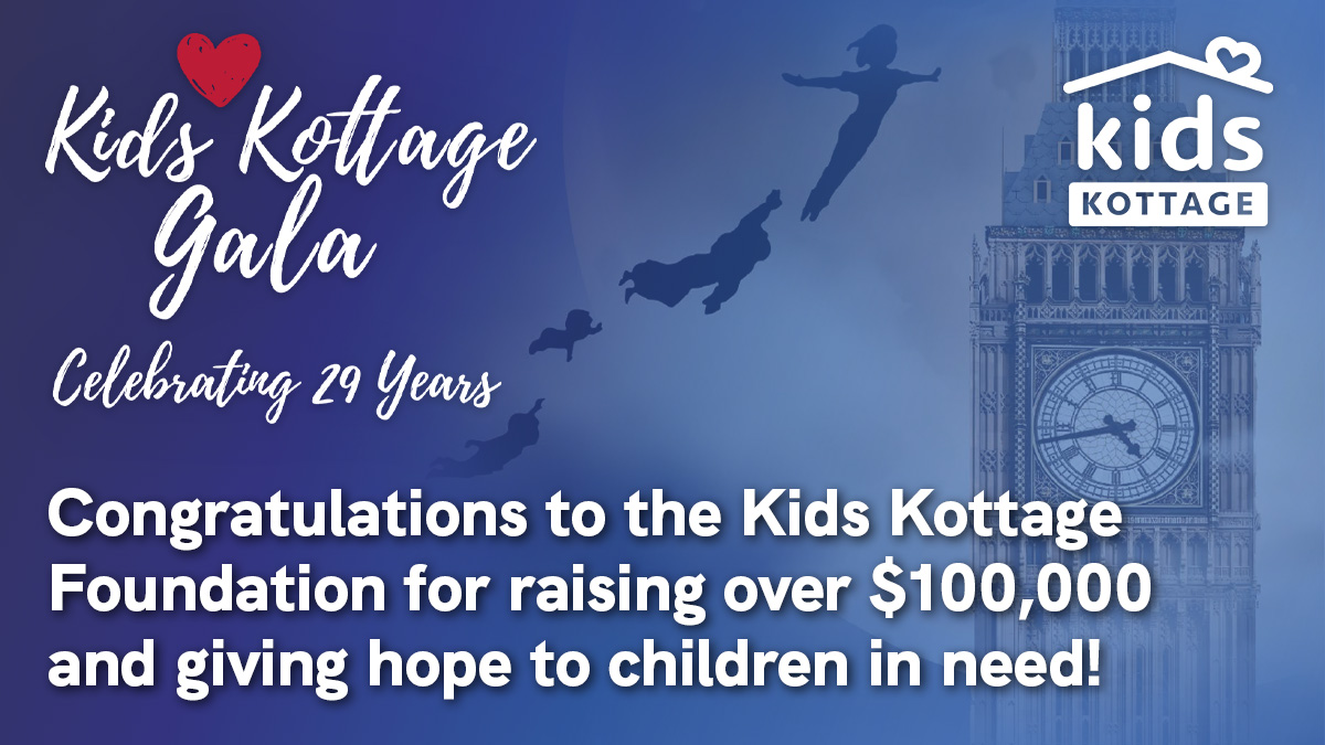 Pleased to share that our friends at Kids Kottage raised over $100,000 at their 2023 Gala, significantly impacting the lives of children in need. Thanks to all who made it possible. Together, we can create a brighter future!