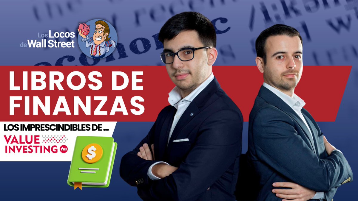 💥Aquí tenéis el PROGRAMÓN que estrenamos a las 21:00 ⏰ con <a href="/ValueInvestingS/">Paco Lodeiro Amado</a> y <a href="/The_Godas/">Adrián Godás</a> 

✅ ¿Qué libros nos recomiendan de Economía?
✅ ¿Y de contabilidad? 
✅¿Qué libro es el más infravalorado de bolsa según ellos? 
✅ ¿Cuál están leyendo?

Dadle RT y 🔔