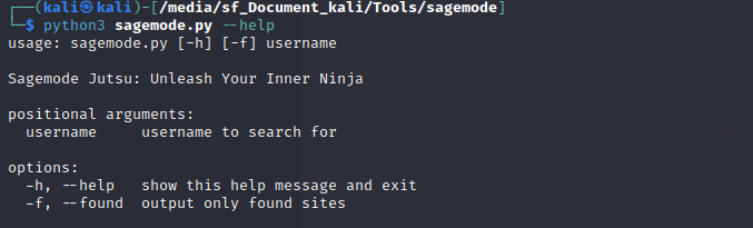 Thamotharan__V's tweet photo. 🌐👨‍💻Delving into the capabilities of Sagemode - A powerful username enumeration tool for cybersecurity. Efficiently search 🔍 for usernames across platforms. 📚 A valuable addition to any security arsenal. Follow for more insights! 💡#Sagemode #Cybersecurity  #finstein🛡️🔐#recon https://t.co/4Z3QQ4HE5S
