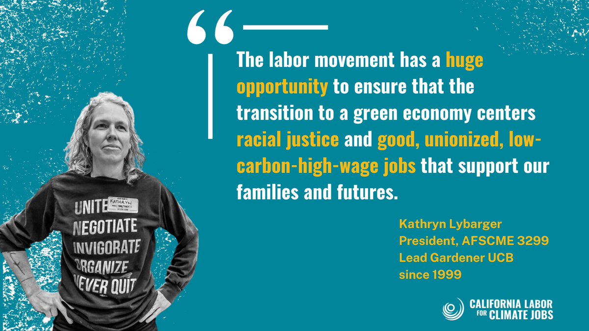 C_L_C_J's tweet photo. We are 14 CA unions fighting for a #workerledtransition as the climate crisis escalates. ✊🏾

We provide public services &amp; child care, teach, maintain the grid, build EVs &amp; clean buildings. 👩🏾‍⚕️��🏽‍💻👷🏼And we have a plan for a more just and climate-safe economy.
https://t.co/a95emPPnCX https://t.co/EYYKkfF09c