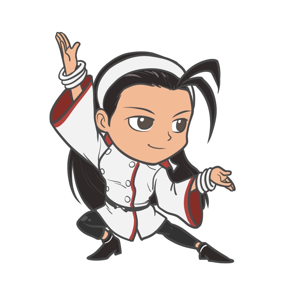 tanzong830's tweet photo. sharing some unused kof chibis for a pc wallpaper project (which has been cancelled) https://t.co/wVvxBkGZx7