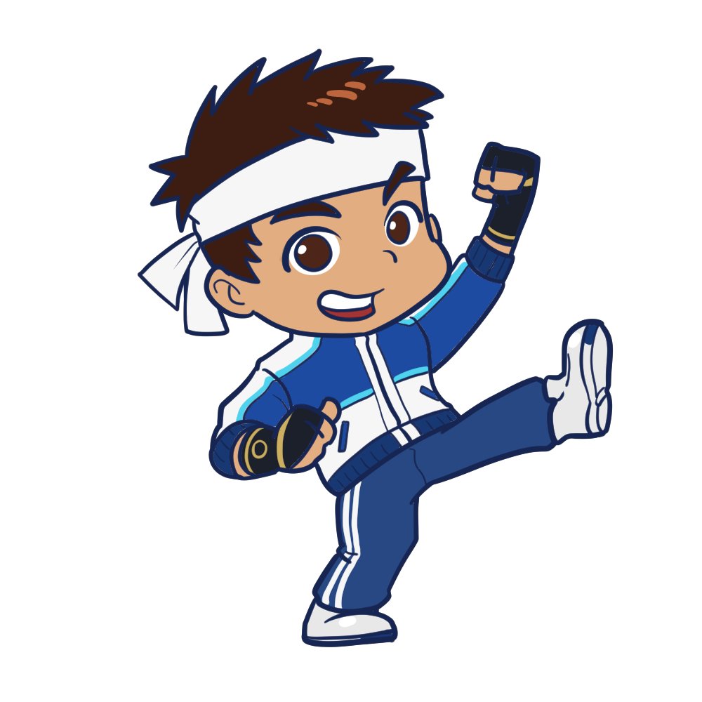 tanzong830's tweet photo. sharing some unused kof chibis for a pc wallpaper project (which has been cancelled) https://t.co/wVvxBkGZx7