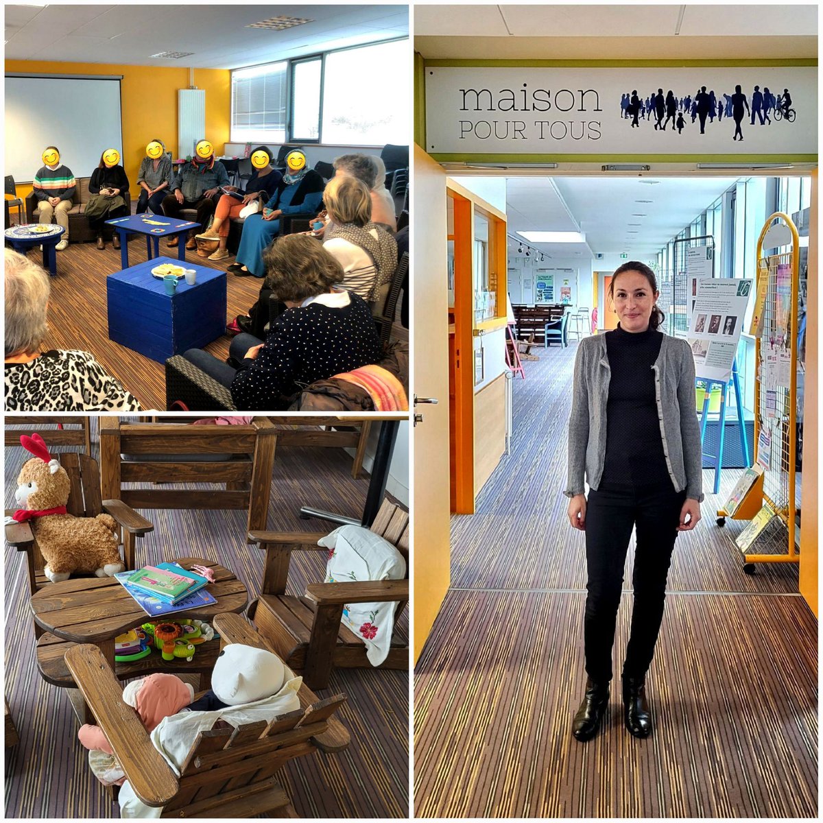 Cet après-midi, j'étais à la Maison pour Tous de #Kervenanec à #Lorient pour parler #parentaliténumérique et grand-parentalité numérique, avec les habitants du quartier.

#enfants #ados #écrans #pratiquesnumériques 
#parents #grandsparents