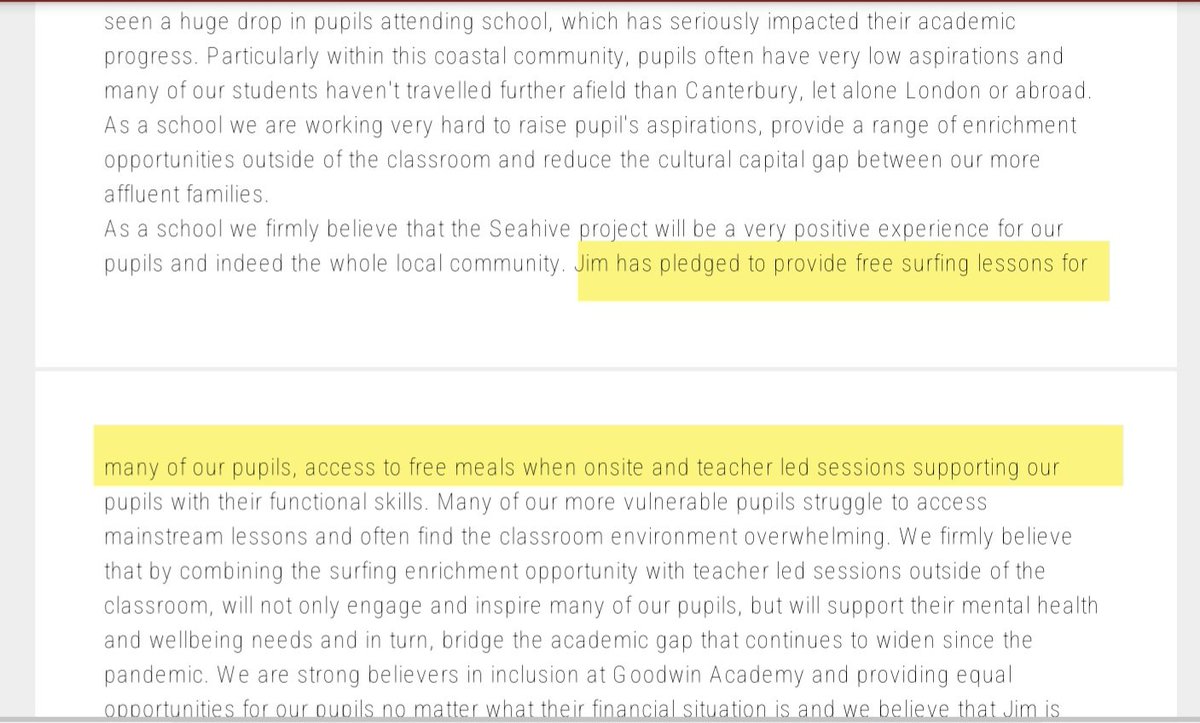 pilts1974's tweet photo. Wow, @Goodwin_Academy now supports the destruction of endangered BAP protected species at Betteshanger Country Park. After the CEO of Seahive, Jim Story paid them a visit and promised free surfing/meals to pupils. #UNDERHAND #saveBetteshanger https://t.co/s2LL5NRN8E