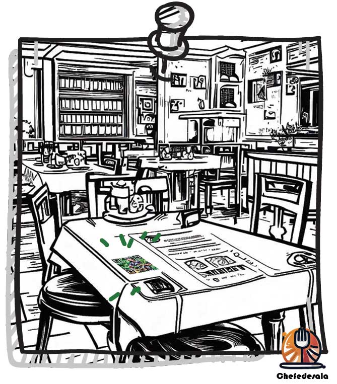 chefedesala's tweet photo. Os #clientes do #restaurante escaneiam o novo #QRCode #artístico em sua mesa, que pode ser personalizado para combinar com a decoração do #restaurante, todos gerados pelo #ChefeDeSala. https://t.co/N536PulZg0