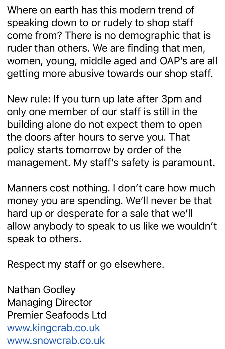 Premier Seafoods Ltd / kingcrab.co.uk tweet media