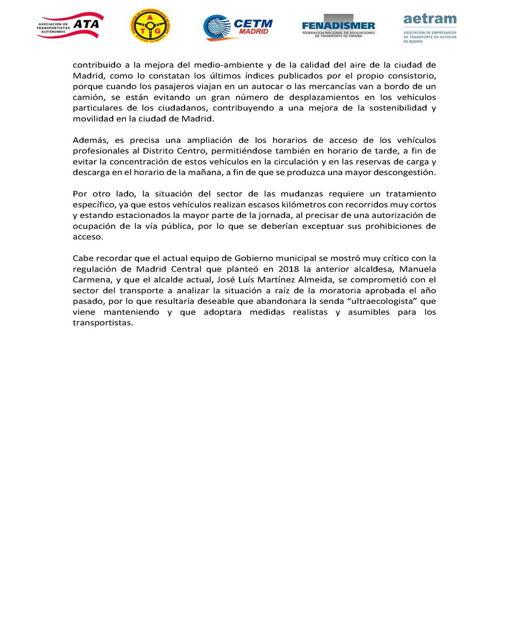 Atggetafe's tweet photo. Manifestación de los transportistas el próximo 30 de Octubre. https://t.co/nPV2hwXUnl