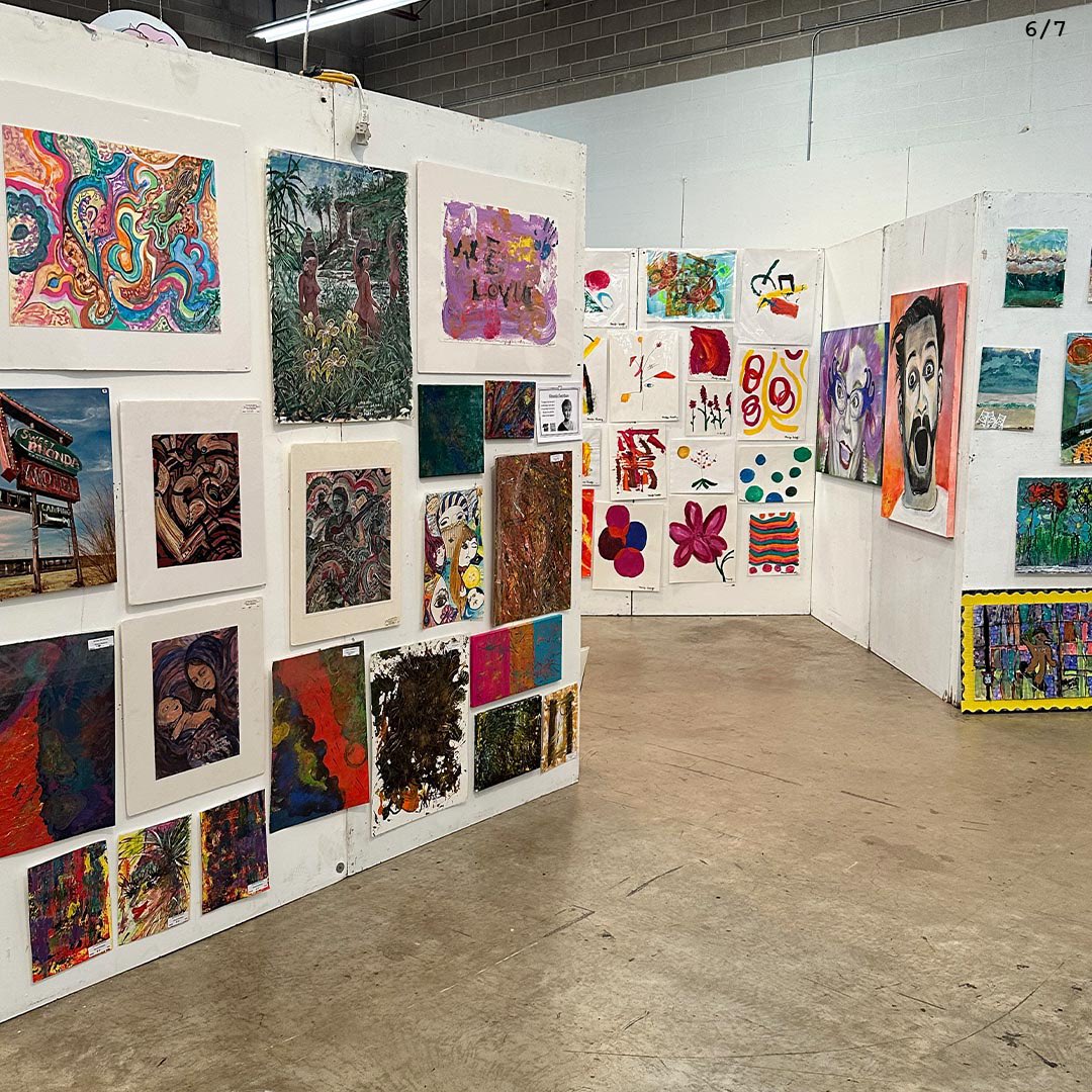 proofadv's tweet photo. This art sale, which gives back 95% of the profits to the artists, saw more than 1,000 visitors over the weekend. We are proud of all of the work we've done to amplify Art from the Streets and their mission to create art, dignity and change. #ProofAdv #AFTS #Nonprofit #ATX https://t.co/enhAlYoQft