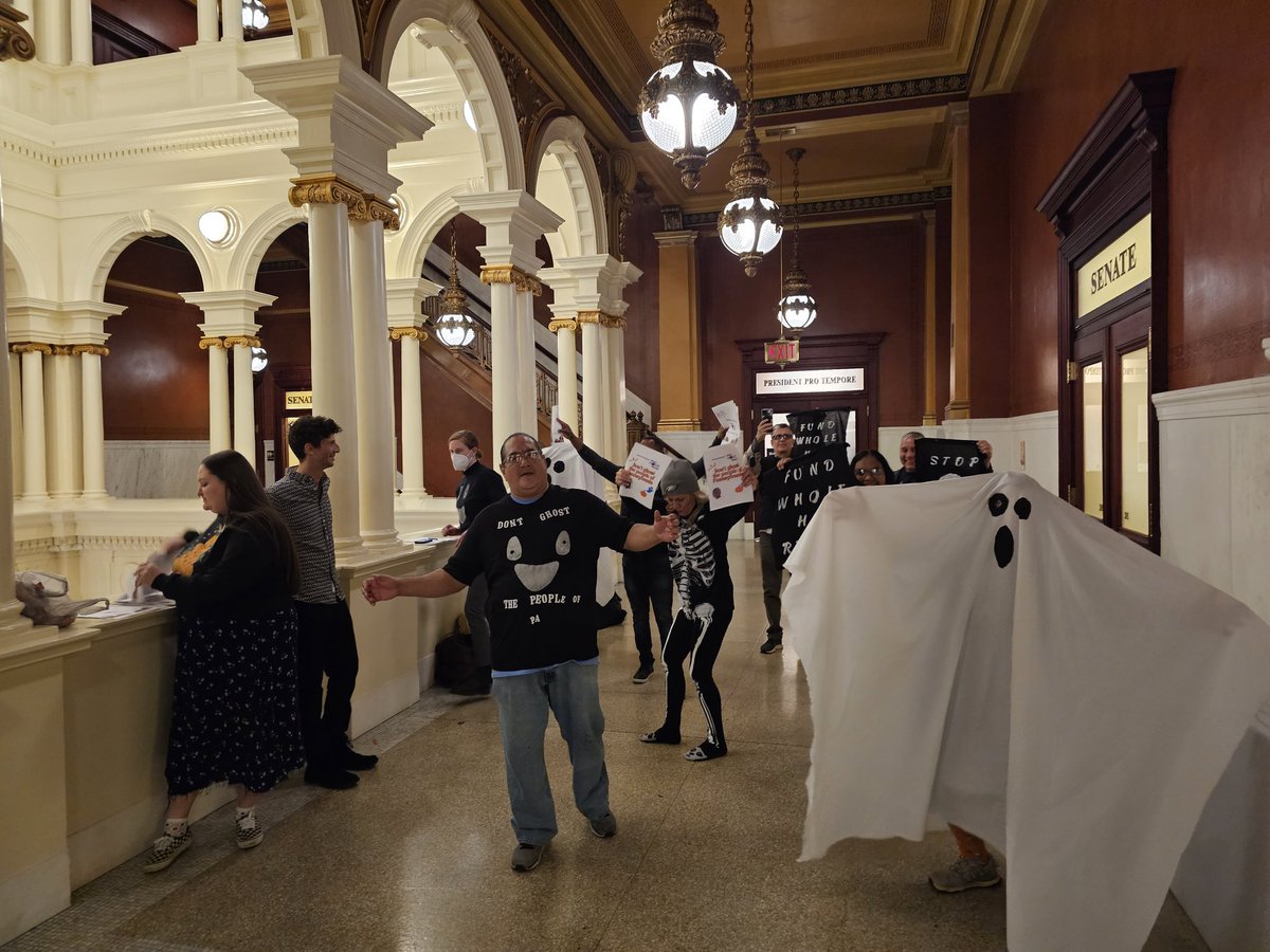 The Whole Home Repairs ghosts are back. Today it's Make the Road and the Sunrise Movement.