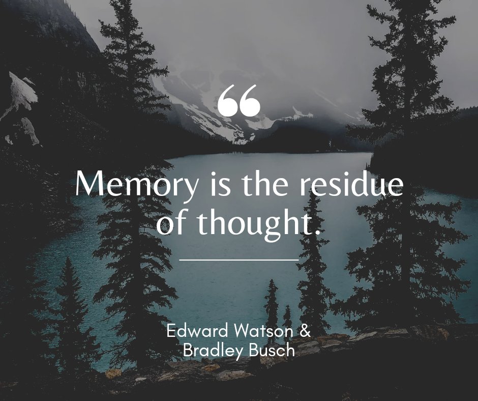 AmyBoehman's tweet image. "Memory is the residue of thought." Powerful statement. Reading or hearing text aloud will not replace thinking.