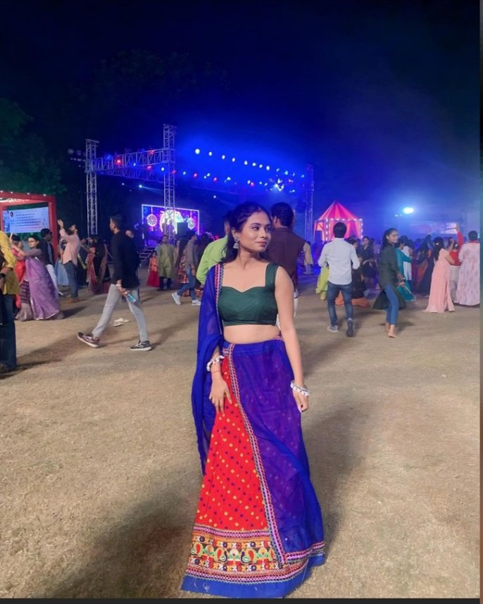 Customary #Garba Pics At The End Of Our Lovely Festival #Navratri2023 
#HappyDussehra To All Of you 
#GarbaNight 
#traditional