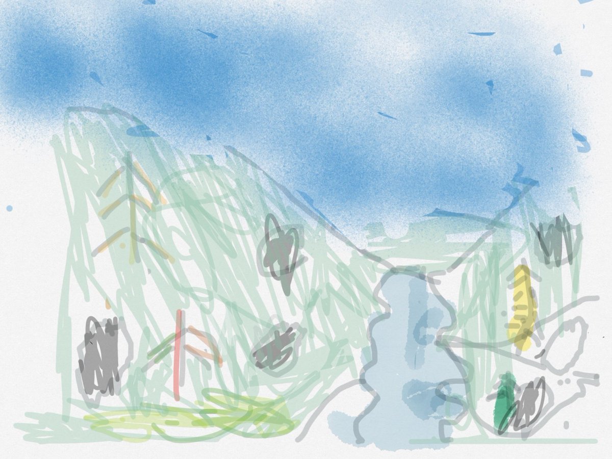 LauraKeeney01's tweet photo. P3b's first attempt at using @Tayasui_apps Sketches app to create an Autumn scene using #EveryoneCanDraw @AppleEDU tutorial! Great work for 6 year olds 🥰 They loved exploring the tools &amp; being creative @WellshotPrimary @GlasgowRTC @CreativityinEDU @GlasgowCREATE https://t.co/lPnVGFPKA6