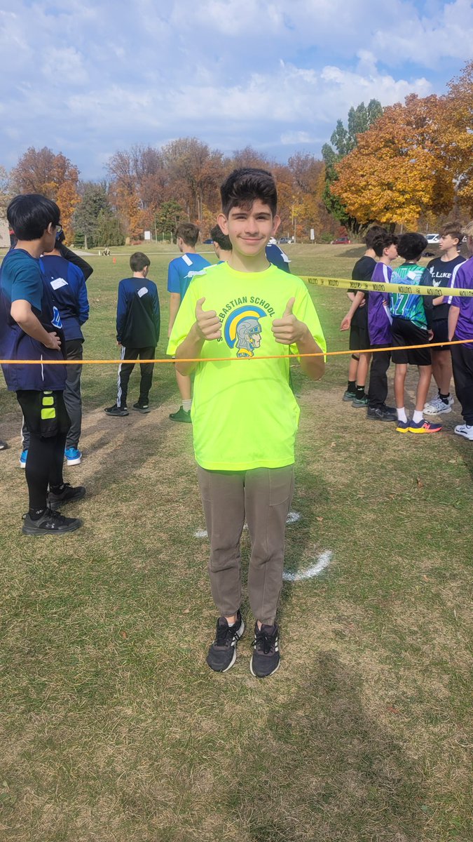 mrs_kitney's tweet photo. Congrats on a great day of racing at DPCDSB Cross Country Championships! @SebastianDPCDSB Spartans always make us proud with their determination and effort. Way to go! https://t.co/ttmJ6v1FR2