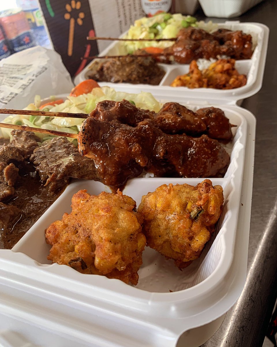 Dinner @ Meridian At Courthouse Commons 5-7:30. #beautifulday for some #saté