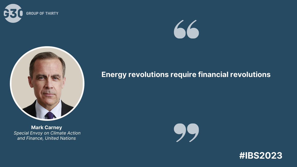 GroupofThirty's tweet image. Group Chair @MarkJCarney at #IBS2023 

Revisit the discussion: youtube.com/watch?v=tOM3H0…
