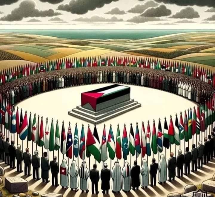 فلسطین نہیں، عالم انسانیت کا ضمیر مرا ہے