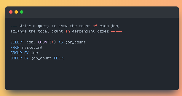 DataEvang_'s tweet photo. Day 16
Another query that would have return the same output is CTEs, but no stress ππ
#techavilly #30daySqlchallenge https://t.co/HNGSjveqHn