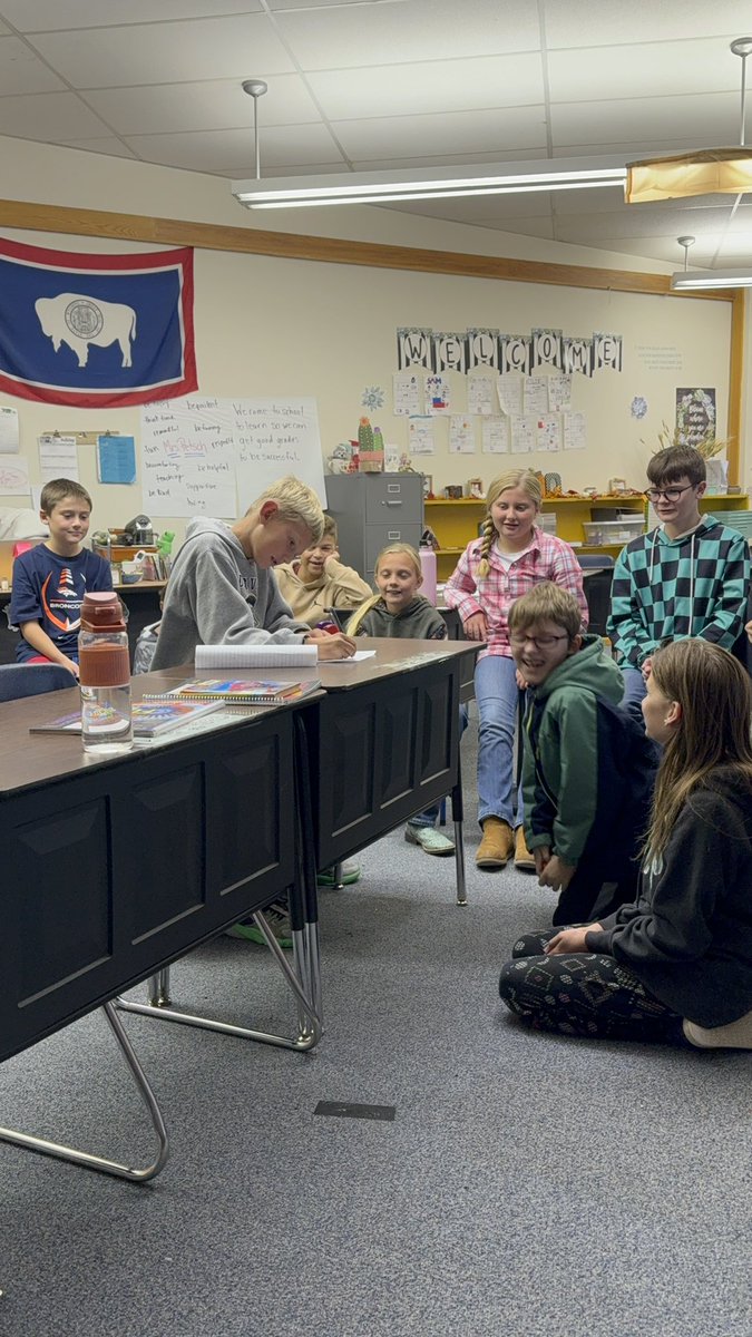 mrspetsch22's tweet photo. While learning about congress, we wrote our own bills today! One was passed to be a law and the other was vetoed by the President! Our reaction says everything! 😂 #handsonlearning https://t.co/9DOk3vDMor