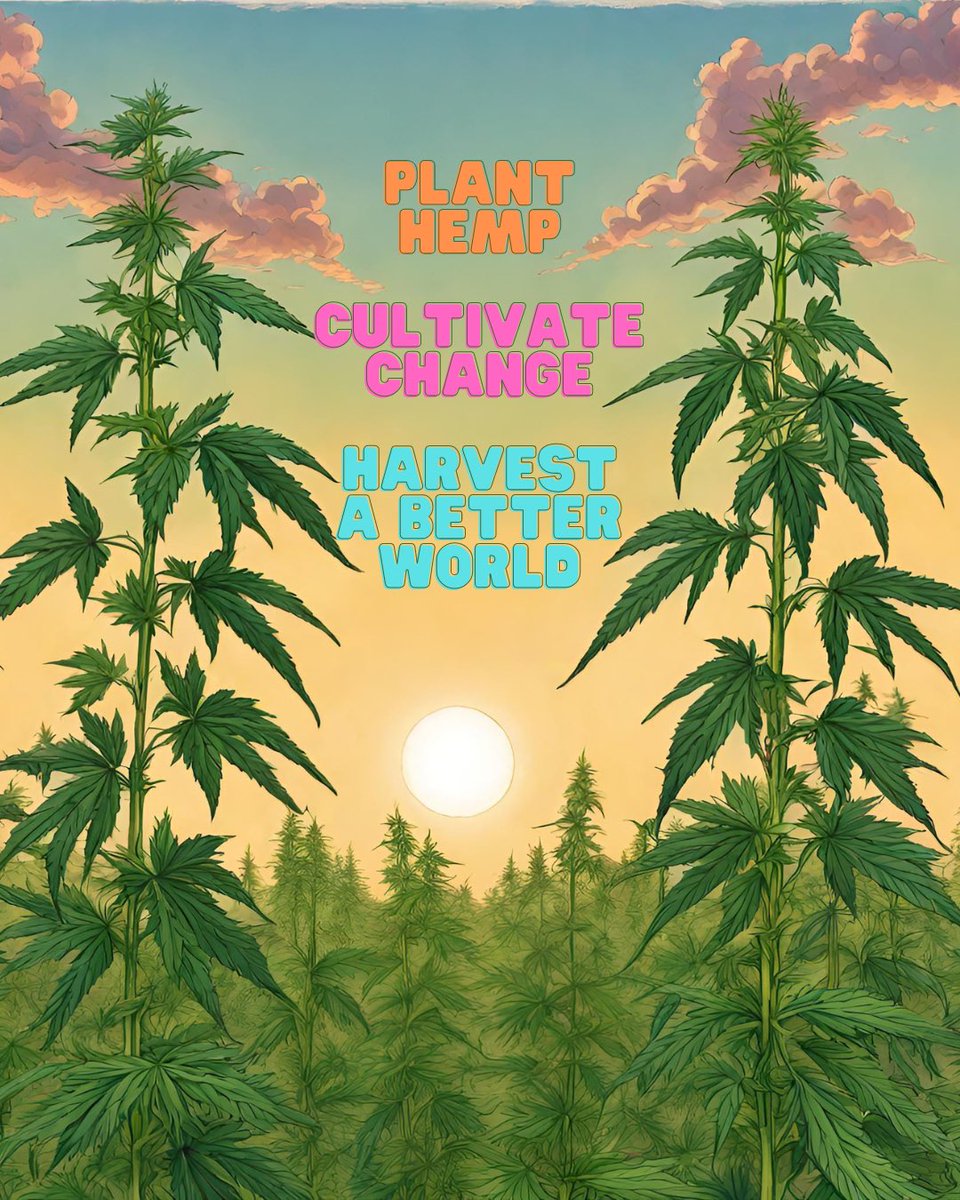 evohemp's tweet image. A resilient plant for a resilient future. 🌱

#hempheals #wellnessjourney #sustainableliving