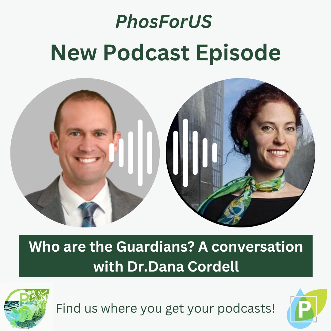 STEPS_STC's tweet photo. 👀 Episode 3 of PhosForUs podcast has dropped! 

💡Eminent scholar @DanaCordell joins STEPS Director @jacobljones to discuss preventing the loss of #phosphorus from mine ➡️ fork &amp; how to engage stakeholders. Listen on Spotify, Apple Podcasts, or online at https://t.co/4RrHLiAnTR https://t.co/kmR6xLlI4d