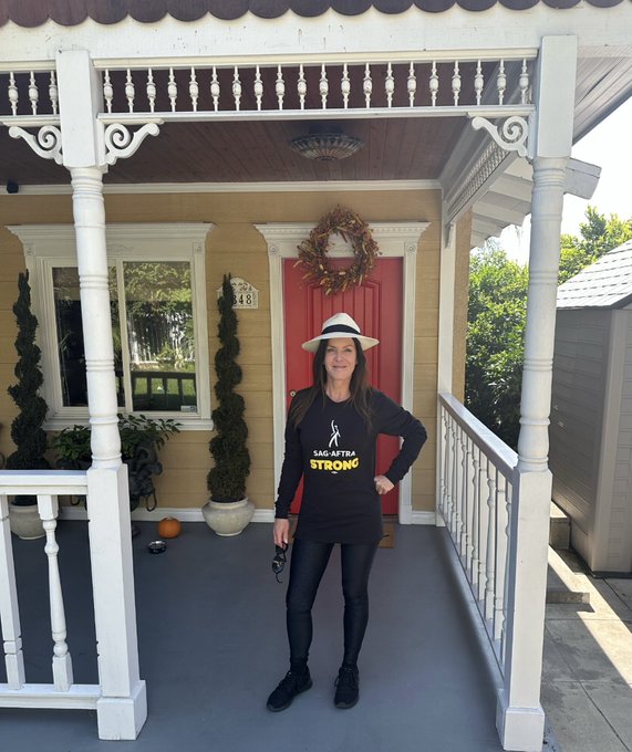 Today&rsquo;s #fashion statement: @sagaftra #sagaftrastrong #sagaftrastrike #power2performers 💪❤️🎬 #kirareedlorsch<a href="/tag/fashion"class="tags">#fashion</a><a class="tags" target="_blank" title="On Twitter" href="/?out=eyJ0eXAiOiJKV1QiLCJhbGciOiJIUzUxMiJ9.eyJpYXQiOjE3MjIyNDY5NTgsImlzcyI6InR3cG9ybnN0YXJzLmNvbSIsIm5iZiI6MTcyMjI0Njk1OCwiZXhwIjoxNzUzNzgyOTU4LCJyZWRpcmVjdF91cmwiOiJodHRwczovL3R3aXR0ZXIuY29tL3NhZ2FmdHJhIn0.IaUnbT6HvnF6XVgnTomiohSRBa9K7XlbZAxIzwF4lgsmphHNQor-KKL_IBR54NtBaPOt93f8s6EBqTcAv02PpQ">@sagaftra</a><a href="/tag/sagaftrastrong"class="tags">#sagaftrastrong</a><a href="/tag/actor"class="tags"><span>#actor</span></a><a href="/tag/sagaftra"class="tags"><span>#sagaftra</span></a><a href="/tag/kirareedlorsch"class="tags"><span>#kirareedlorsch</span></a><a href="/tag/sagaftrastrike"class="tags"><span>#sagaftrastrike</span></a>