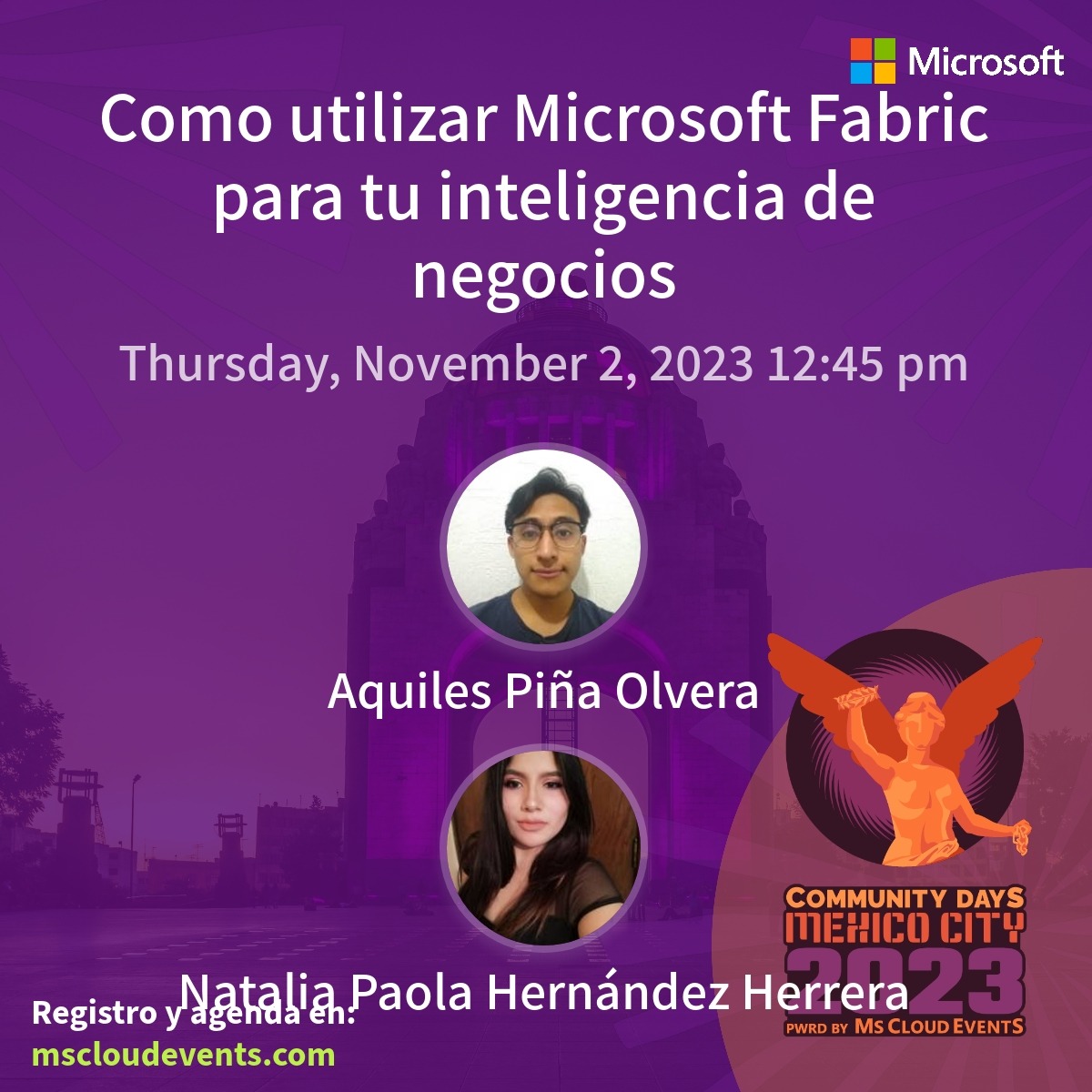 aquilespolvera's tweet photo. Me encuentro con el gran honor de compartir al estar brindado un workshop en el evento de Microsoft community day 2023.
En los próximos días estaré compartiendo un poco de este evento tan grande. @CDMexicoCity https://t.co/Gl9FVD4b4k