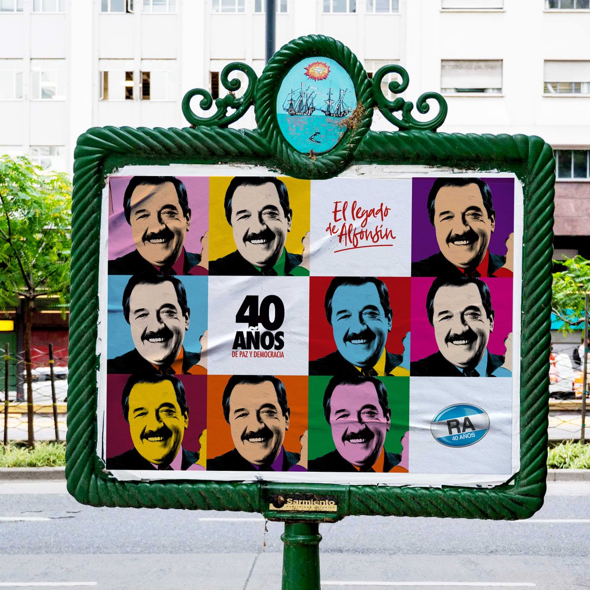 AlfonsinEpopeya's tweet photo. El 30 de Octubre se cumplen 40 años del inolvidable triunfo de Raúl Alfonsín. El "legado de Alfonsín" es una campaña conmemorativa que lleva adelante la @UCRNacional 

Se pueden descargar las piezas gráficas y audiovisuales en https://t.co/pEIkcdYeId https://t.co/fbHQrSZ3s4