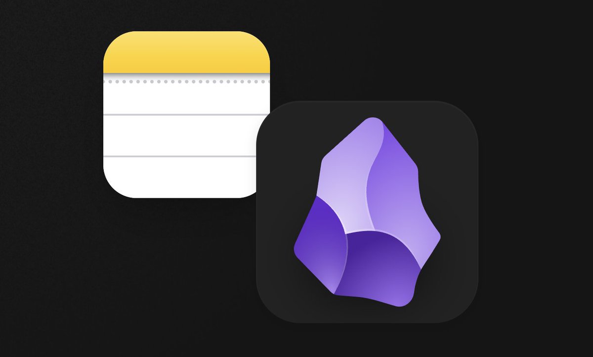 obsdmd's tweet photo. Obsidian Importer 1.5.3 is now available.

Importing from Apple Notes now includes the text from handwriting detected in drawings.

Plus several small bug fixes and improvements. https://t.co/CHnOayvtyj
