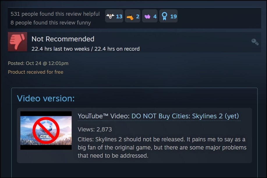 DO NOT Buy Cities: Skylines 2 (yet) – cublikefoot