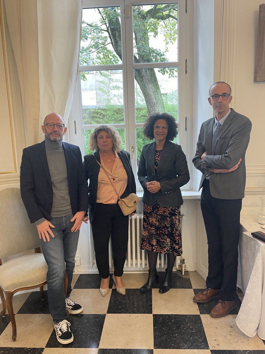 ⁦Riches échanges entre ⁦<a href="/42Ramirez/">Ramirez Jean</a>⁩ (VP), ⁦<a href="/GruatL/">Cecile Gruat</a>⁩ (Pdte) et ⁦<a href="/Prefet07/">Préfète de l'Ardèche</a>⁩ sur les questions #logement #CommandePublique #emploi #formation  et la question de la place de la construction pour nos territoires et la transition écologique