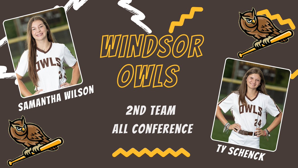 owlssoftball's tweet image. Congratulations to Samantha Wilson and Ty Schenck for earning 2nd Team All Conference this season! #greatdaytobeanowl
