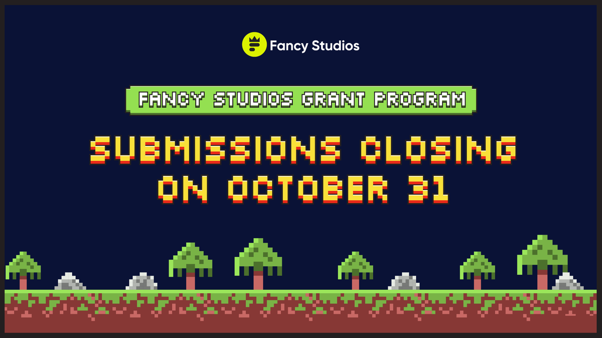 🐦 Stay tuned as we near the end of the submission phase of the Fancy Studios Grant Program on October 31st, 2023.

The choosing process is just around the corner, and we'll be granting $5000 to turn one incredible idea into Fancy Birds reality.

Plus, get your wings ready! We're