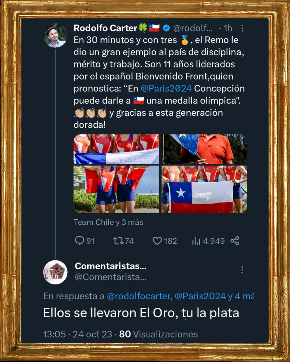 MuseoTuitero's tweet photo. 🖼️«El alcalde de los 21 mil millones remados pa' dentro»
Óleo sobre tela, octubre 2023. https://t.co/Y0oE6E0Ygq