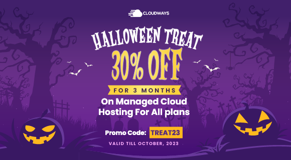 Cloudways Halloween Deal