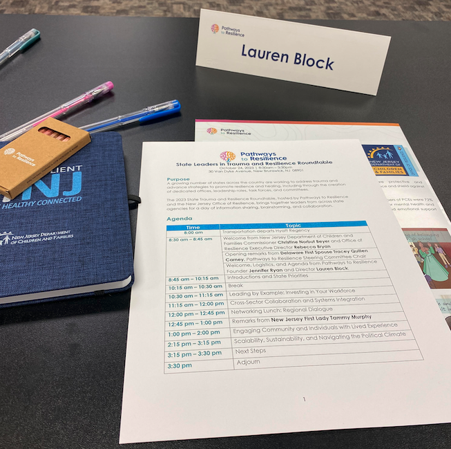 Pathways to Resilience and the New Jersey Department of Children and Families (@NJDCF) are thrilled to be welcoming state and community leaders from across the country this week for our second annual roundtable!

#ChartingthePath #PathwaystoResilience #traumaresponsive