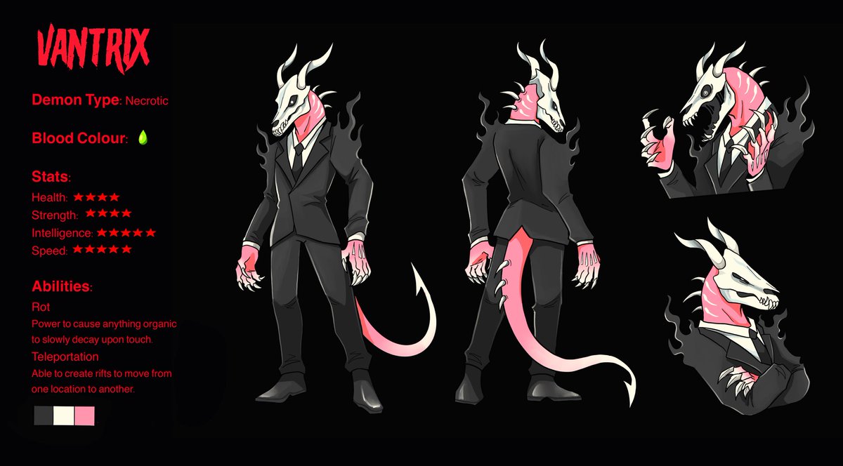 kaeos_art's tweet photo. (Repost lol) Some character concepts for the webcomic idea I have. Working on more, but these are the 2 main antagonists👀
#characterart #characterconcepts #demonoc https://t.co/aa8XTg4sfv