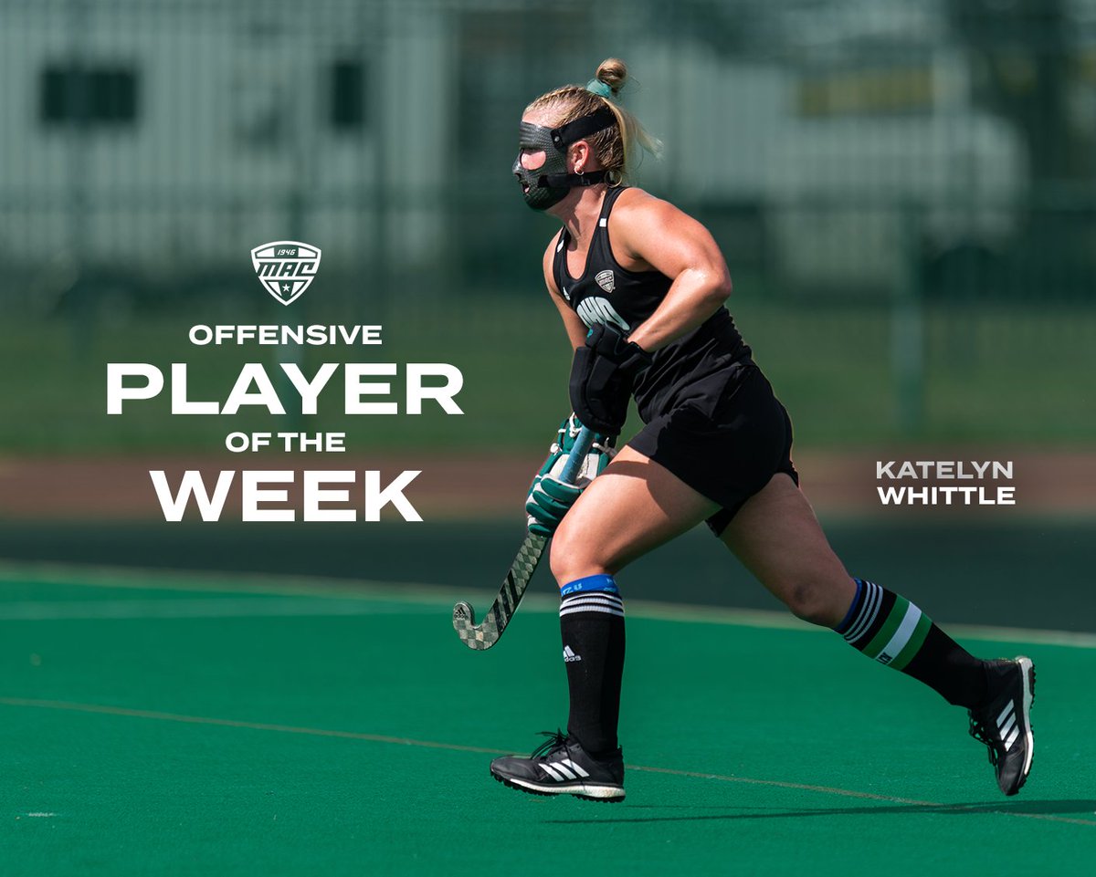 Katelyn Whittle is the MAC Offensive Player of the Week!

bit.ly/3MdLItJ