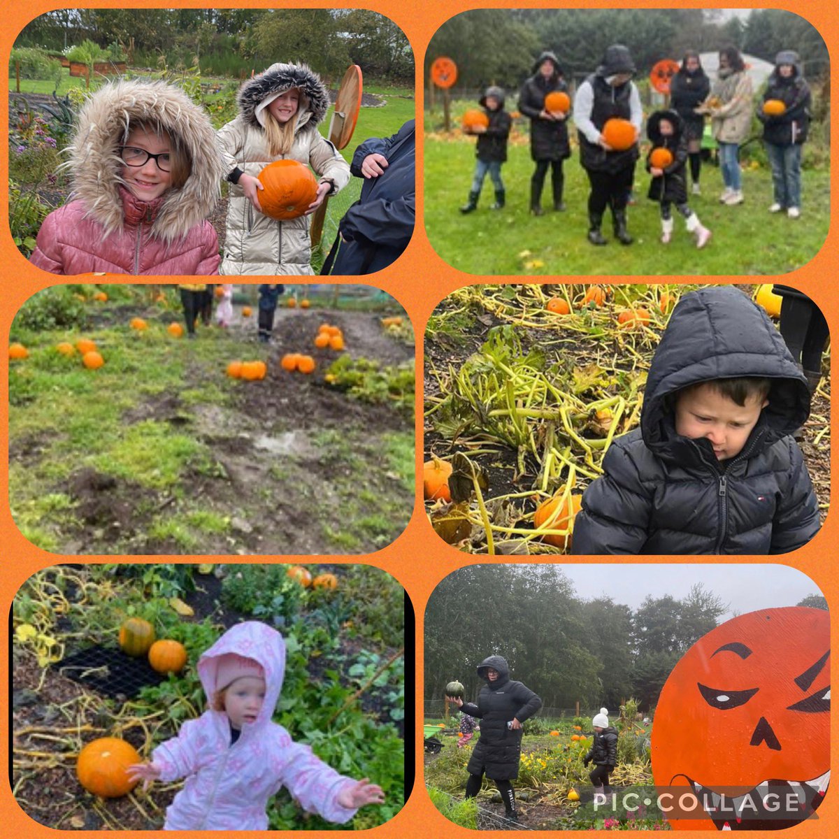 One of our local causes, The Place,  did not let the weather prevent the kids from picking their pumpkins on sat 🎃🎃 welly boots at the ready &amp; lots of happy faces. 
#Halloween 
#CommunityEngagement 
<a href="/DSimps0104/">Daniel Simpson</a> <a href="/PaulMcPCoop/">Paul McPherson</a> <a href="/andybDGM/">Andy Baird</a> <a href="/Tom_MPM/">Tom Copeland</a>  <a href="/lotty_davidson/">Lorraine Davidson</a> <a href="/Danny_king1989/">Danny king</a>