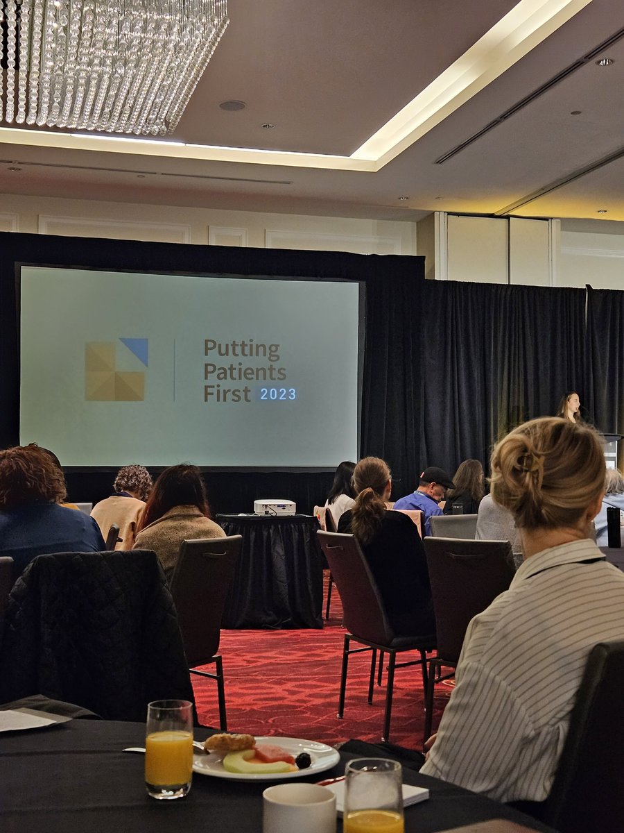 Learning more about patient-oriented research today at the Putting Patients First Conference! @BCSUPPORTUnit #PPF23