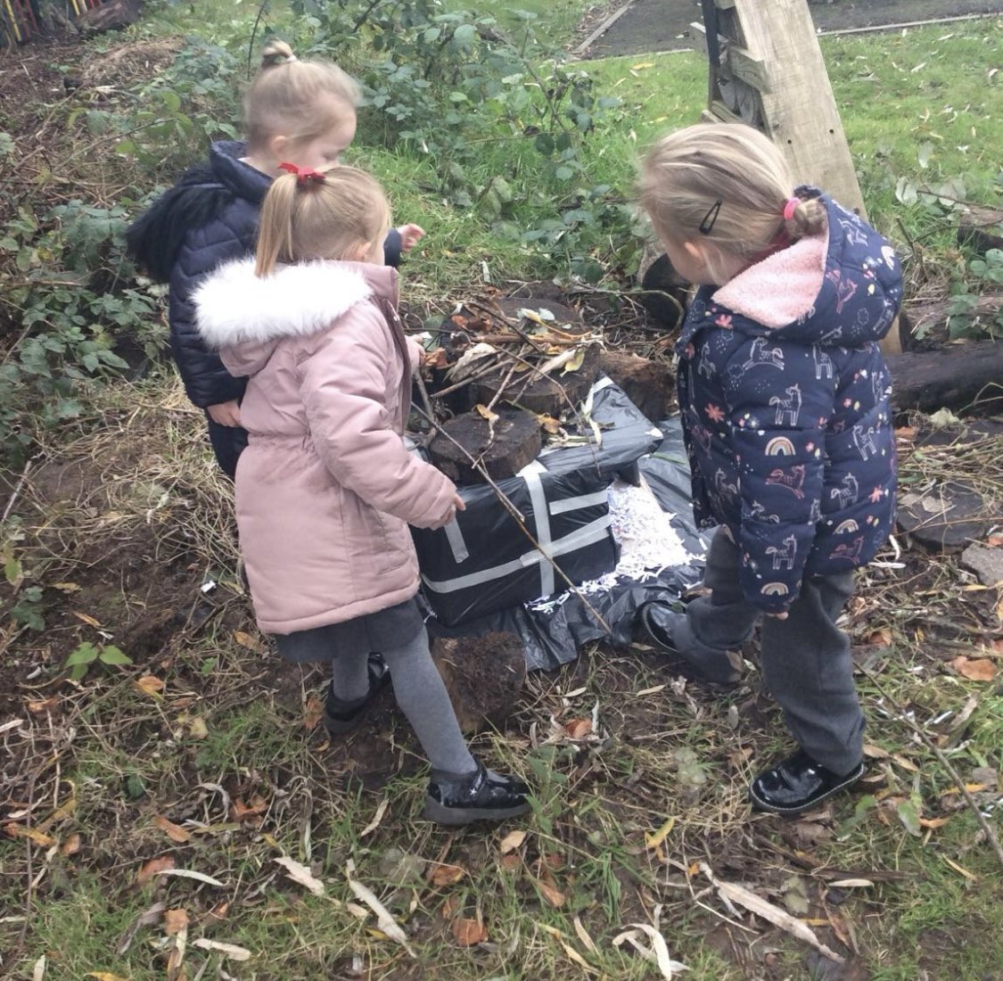 EYFS have been discussing hibernation.  They have made a hedgehog home and we hope they enjoy it for their big, long sleep! 🦔🍂 #hedgehogs  #hibernation #pricklypals