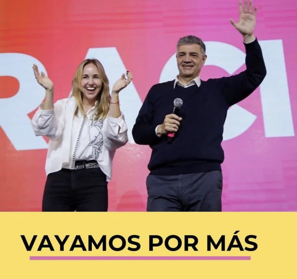 Felicitaciones <a href="/jorgemacri/">Jorge Macri</a> y <a href="/claramuzzio/">Clara Muzzio</a> 🙌🏻 Se de su compromiso por seguir mejorando la vida a los vecinos. En tiempos complejos como los que corren, que tranquilidad contar con personas con capacidad política y de gestión para resolverle los problemas a los porteños 💪🏻