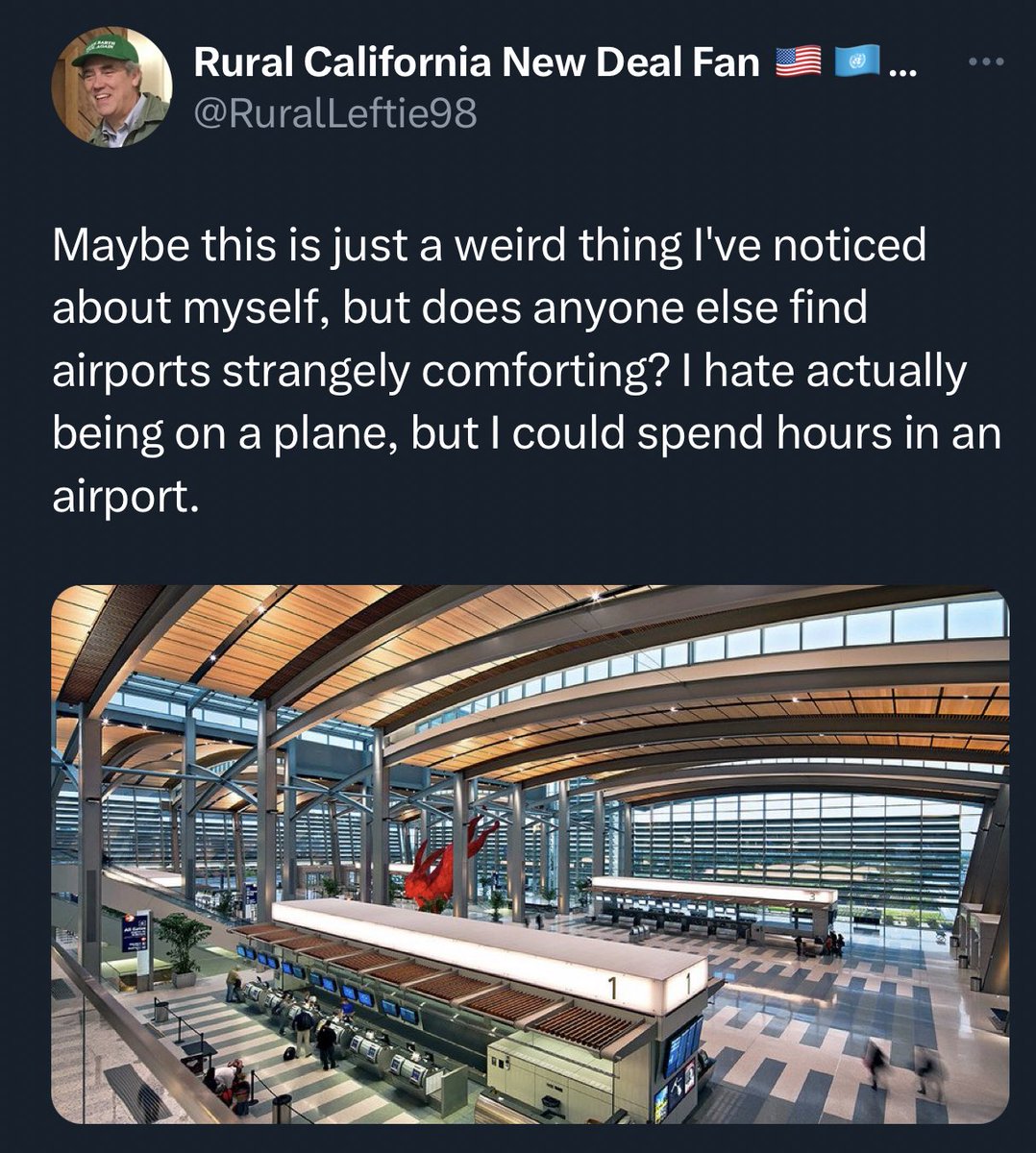 Sacramento International Airport liked my tweet because I used a photo of their terminal. We've never been more back, folks.