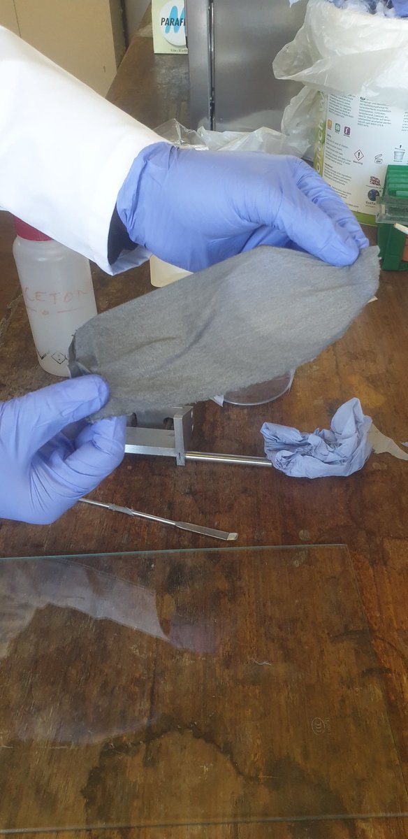 Alex_GreenChem's tweet image. Made my first bellcore type electrodes ready for some in situ experiments myself and Pierrot are setting up for #ReLiB. Luckily they worked the first time!!